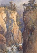 Percy Gray Rogue River Gorge (mk42) oil painting picture wholesale
